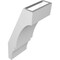 Ekena Millwork 5 1/2-in. W x 6-in. D x 14-in. H Balboa Architectural Grade PVC Knee Brace BRCP055X06X14BOA - alternate 2